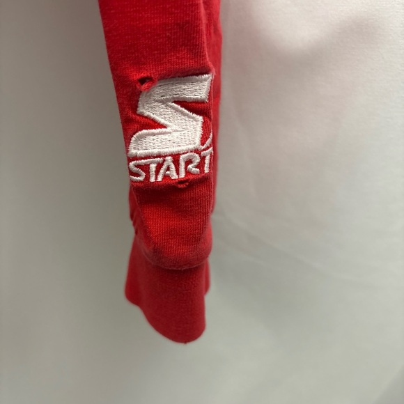 Vintage 90s Kansas City Chiefs Starter Long Sleeve Shirt Sz XXL NFL Football - Picture 5 of 16